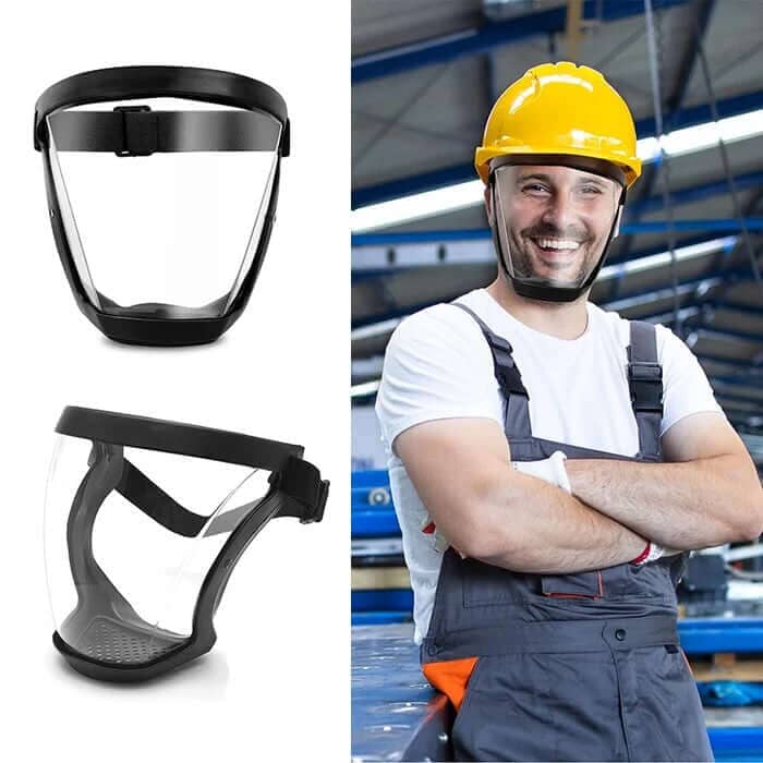 Máscara de Proteção Indestrutível Anti Embaçante Face Shield - Direct Ofertas