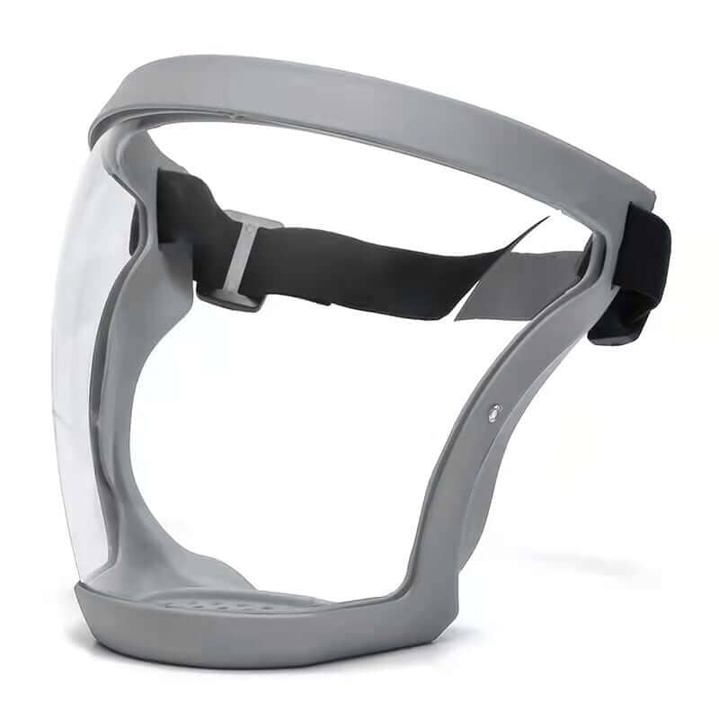 Máscara de Proteção Indestrutível Anti Embaçante Face Shield Máscara de Proteção Indestrutível P13 Direct Ofertas Cinza 