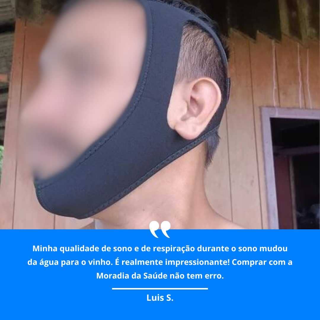 Máscara Para Apneia do Sono - Healovia - Direct Ofertas