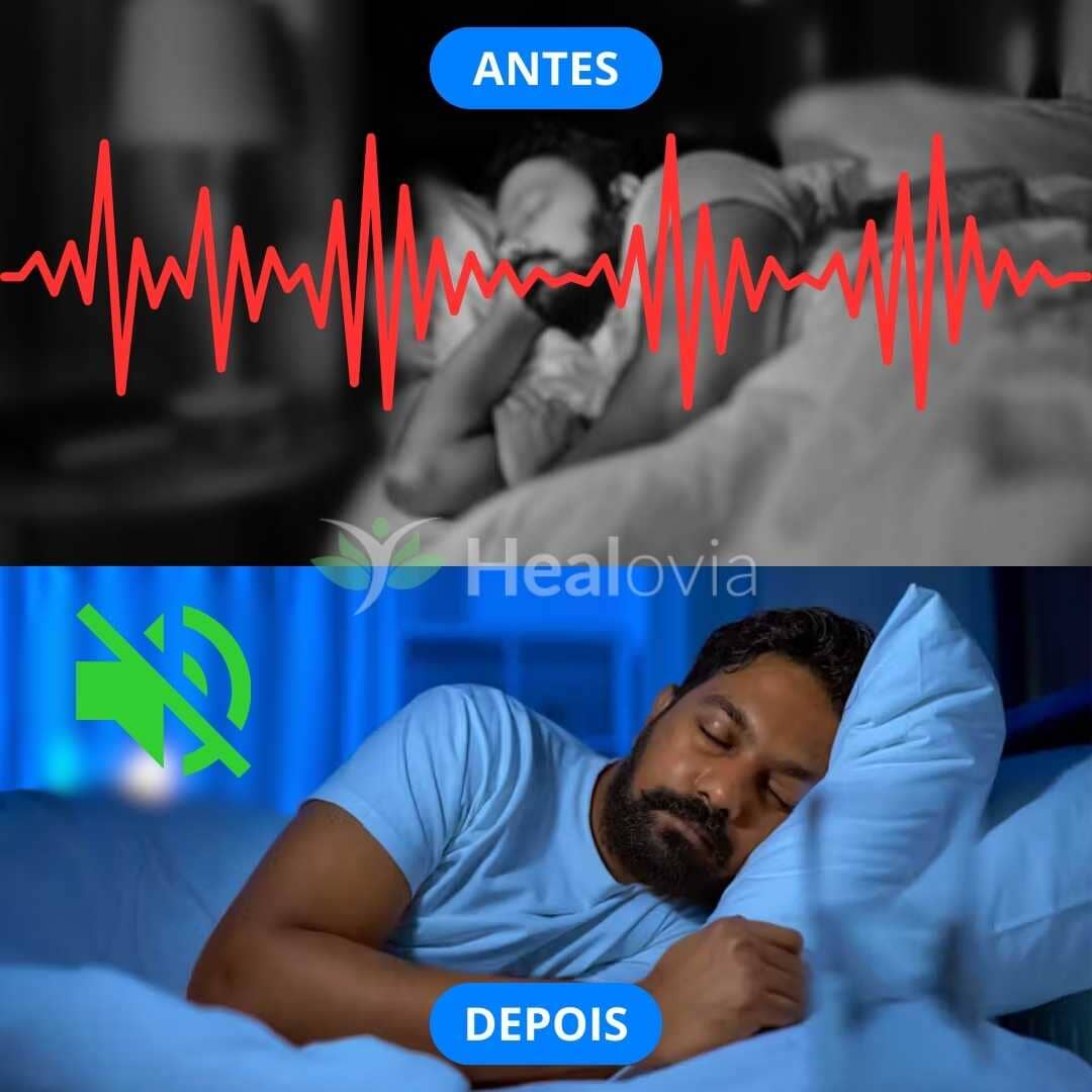Máscara Para Apneia do Sono - Healovia - Direct Ofertas