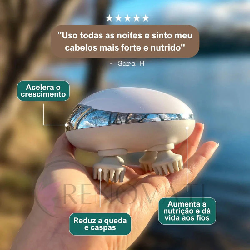 Massageador Elétrico para Couro Cabeludo - Renova Hair - Direct Ofertas