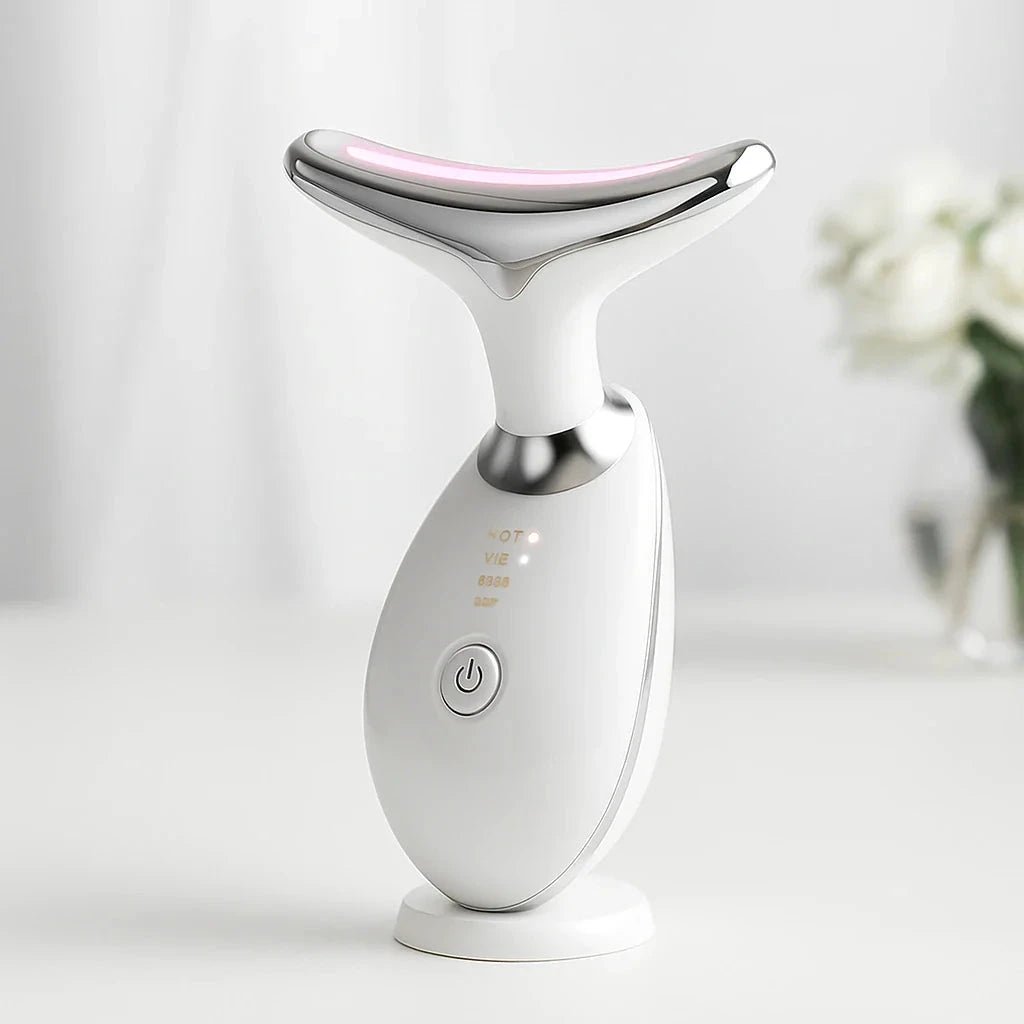 Massageador Facial com Fototerapia Anti - Rugas - Direct Ofertas