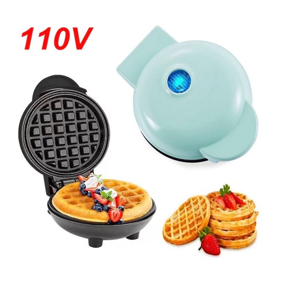 Mini Máquina de Waffles Elétrica Portátil - Direct Ofertas