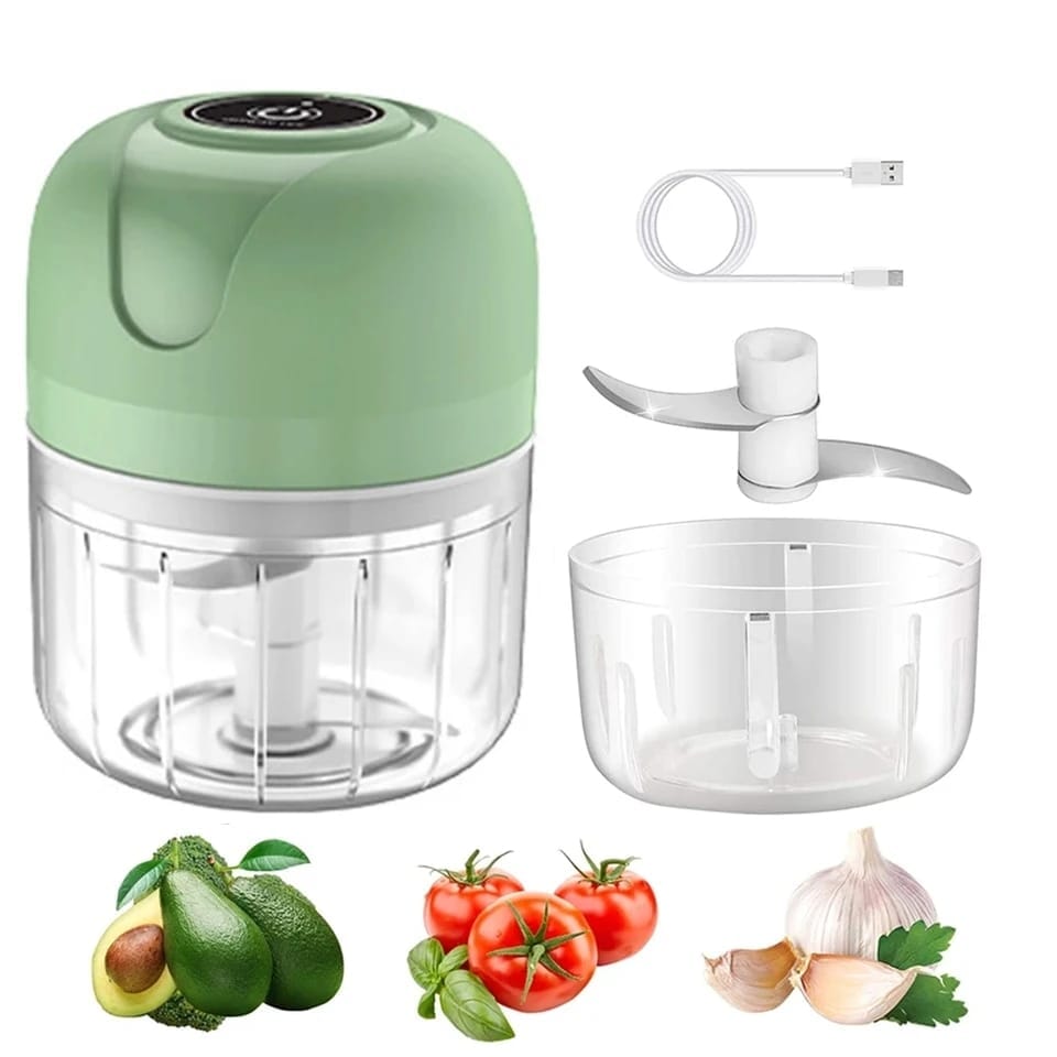 Mini Processador de Alimentos Elétrico - Direct Ofertas