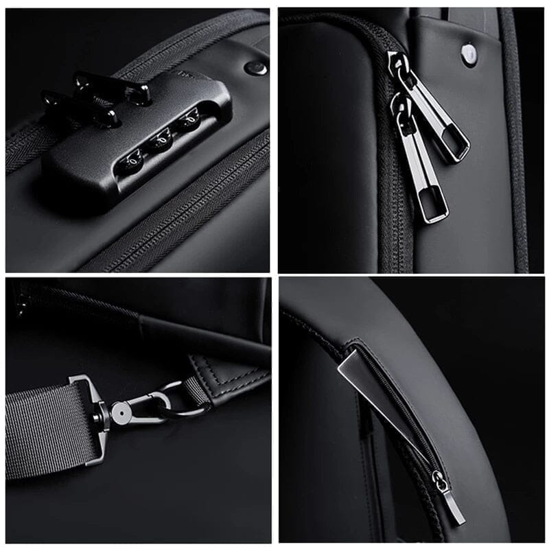 Mochila Anti - Furto com Senha USB - Bolsa Slim Bag - Direct Ofertas