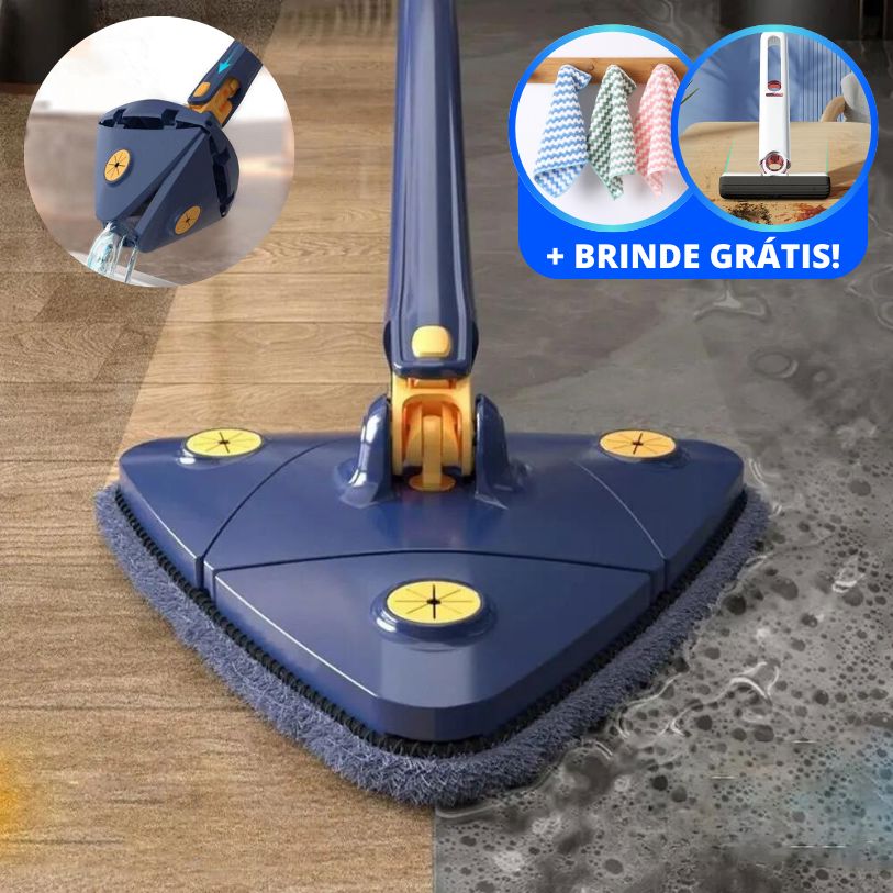 Mop de Limpeza Giratório - AdvancedClean© (+ Brinde Grátis!) - Direct Ofertas