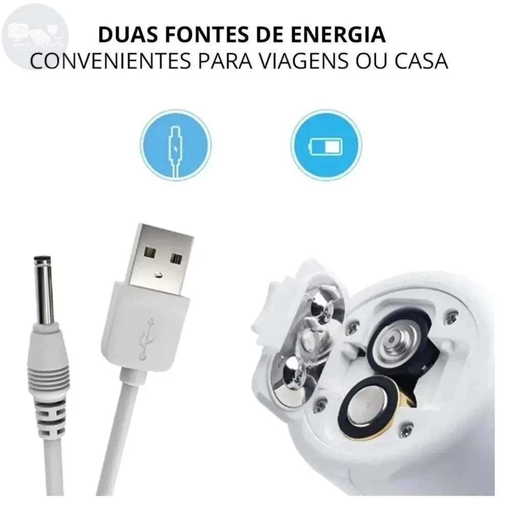 Nebulizador Ultrassônico Portátil Nebulizador Ultrassônico PS1 Direct Ofertas 