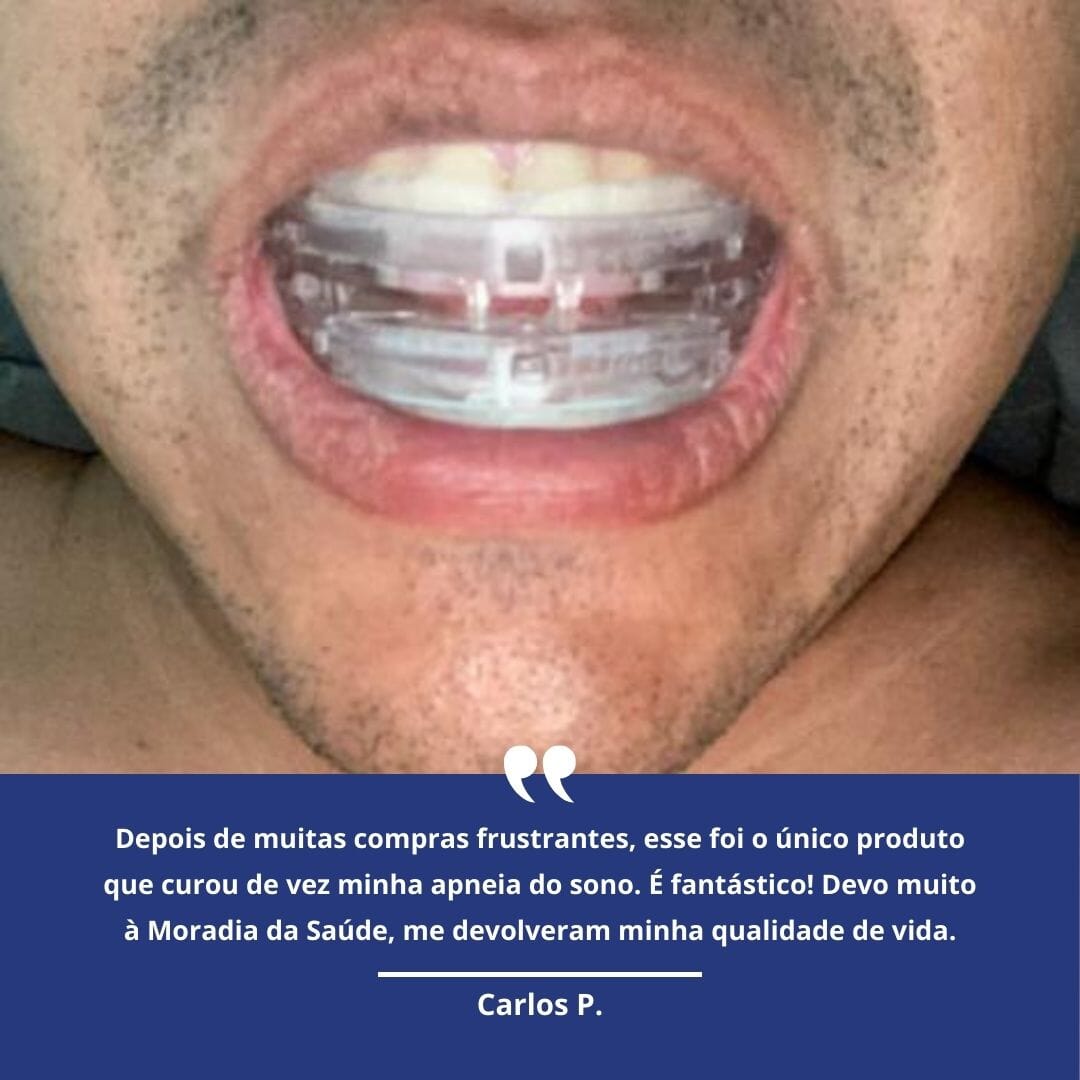 NeoVita® Protetor Bucal Ajustável Anti - Ronco - Direct Ofertas