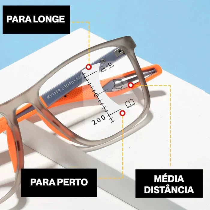 Óculos Multifocal Lex Vision [Tecnologia Adaptativa] - Direct Ofertas
