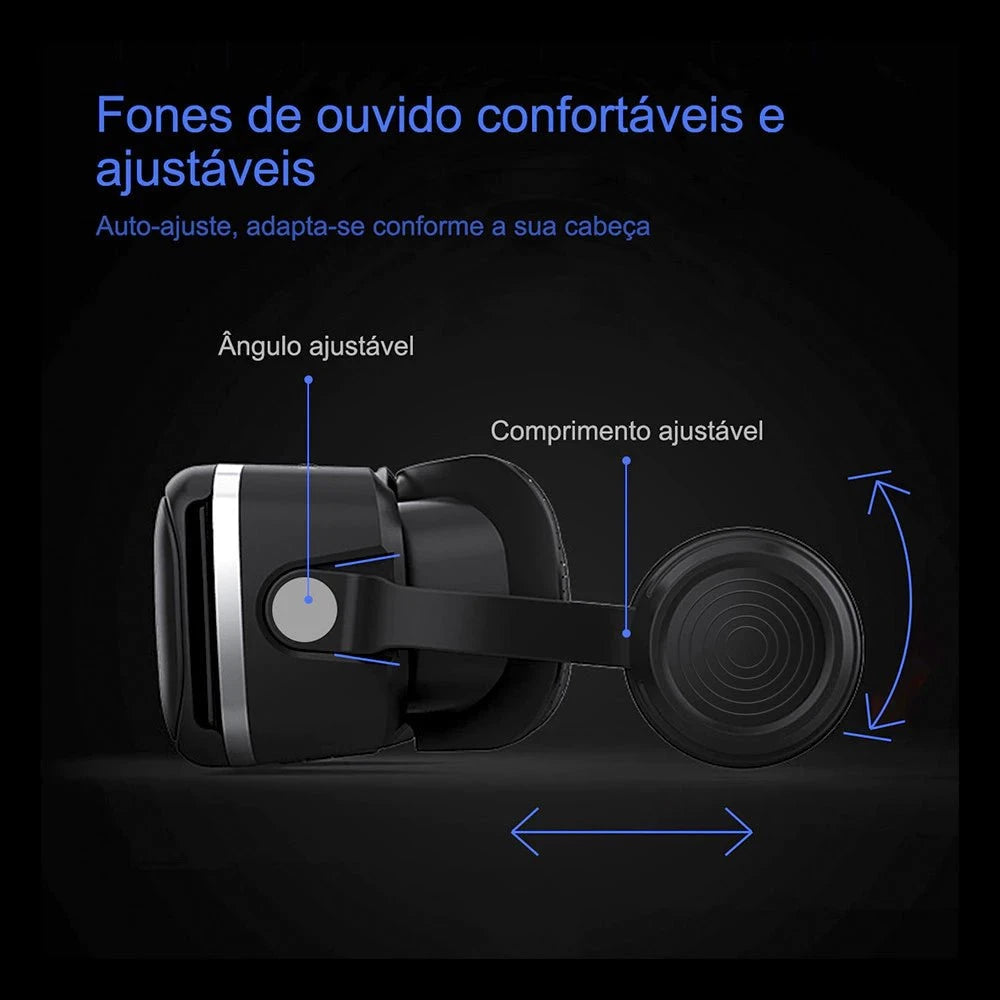 Óculos VR Realidade Virtual 3D Óculos VR Realidade Virtual 3D PS1 Direct Ofertas 