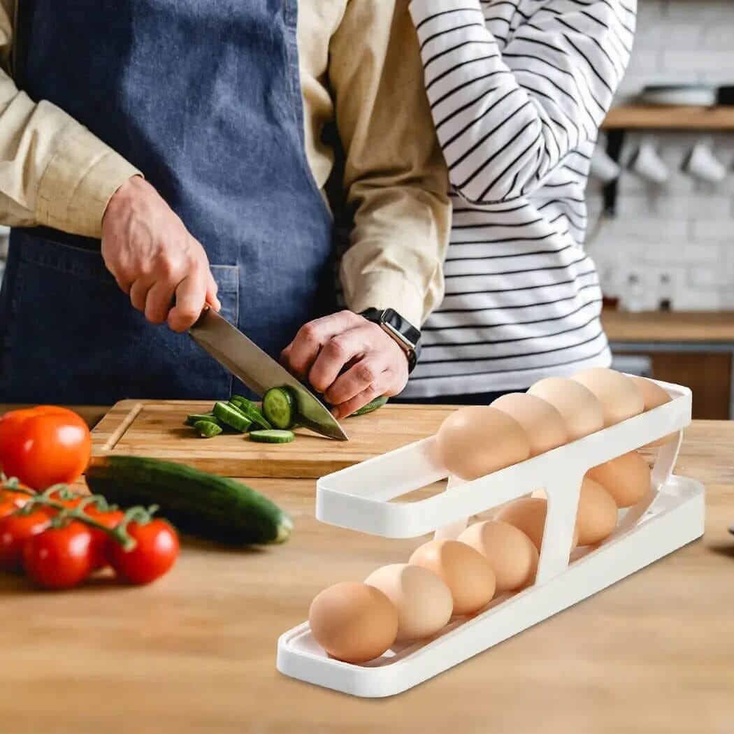 Organizador Automático de Ovos - EggMulti - Direct Ofertas