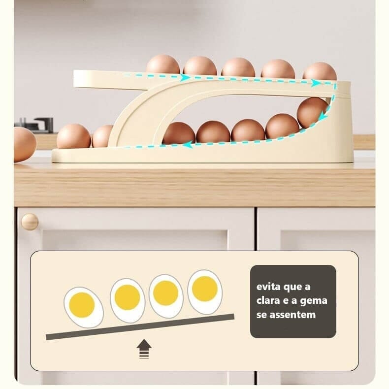 Organizador Automático de Ovos - EggMulti - Direct Ofertas