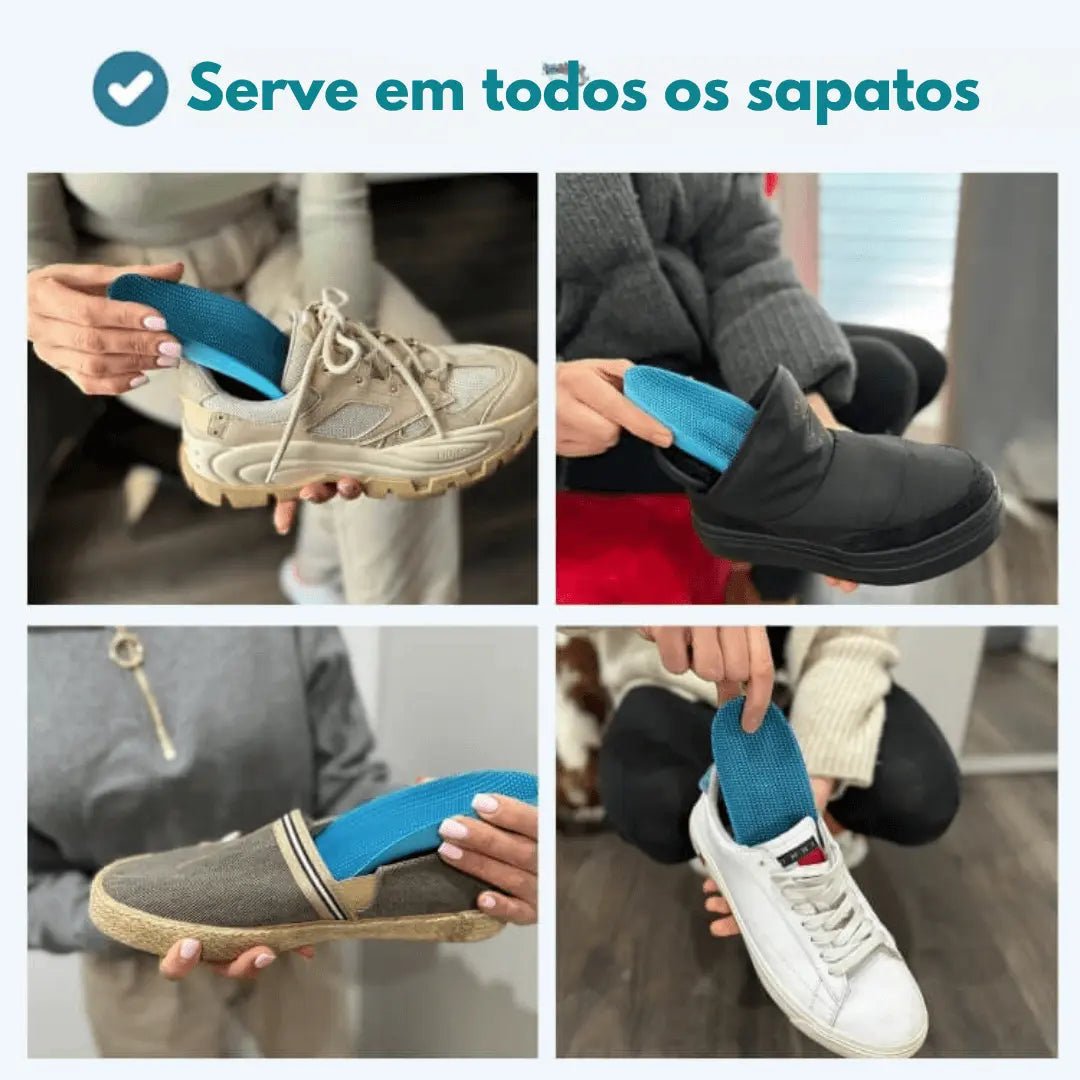 Palmilhas Revolucionárias Orthopedic - Alivio e Conforto Total - Direct Ofertas