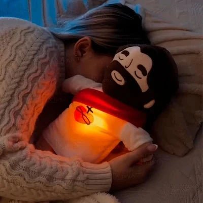 Pelúcia Menino Jesus que Respira e Acalma a Alma - Direct Ofertas