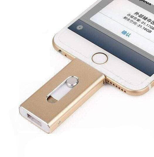 Pen Drive de Celular 4 em 1 - Multi Operacional - Direct Ofertas