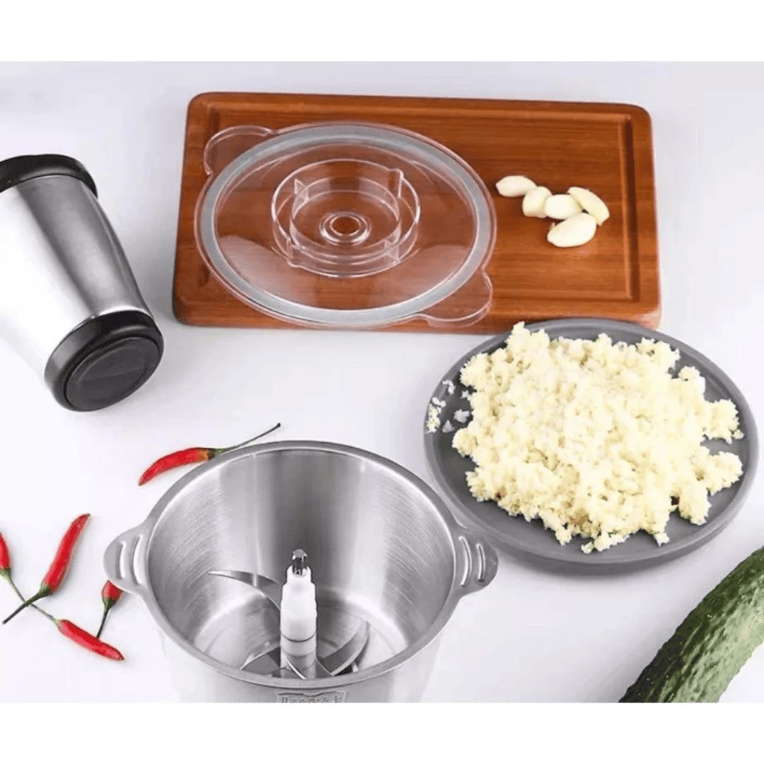 Pica Tudo Inox | Cozinha Prática - Direct Ofertas