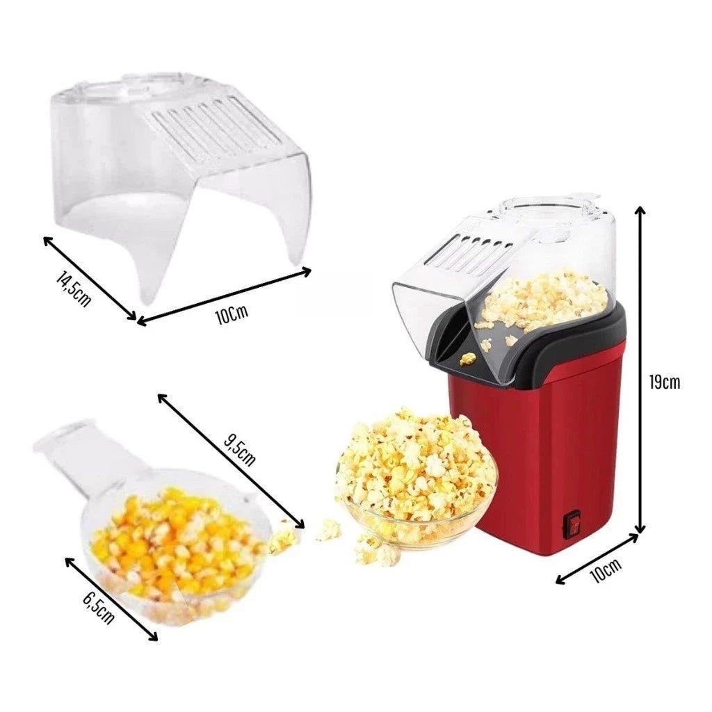 Pipoqueira Elétrica Ar Quente Minijoy - Direct Ofertas