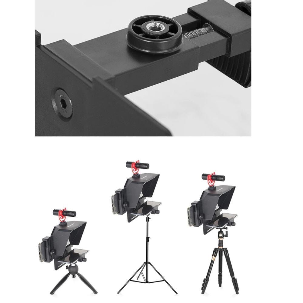 ProPrompt - Teleprompter para Smartphones e Câmera com Controle Remoto - Direct Ofertas