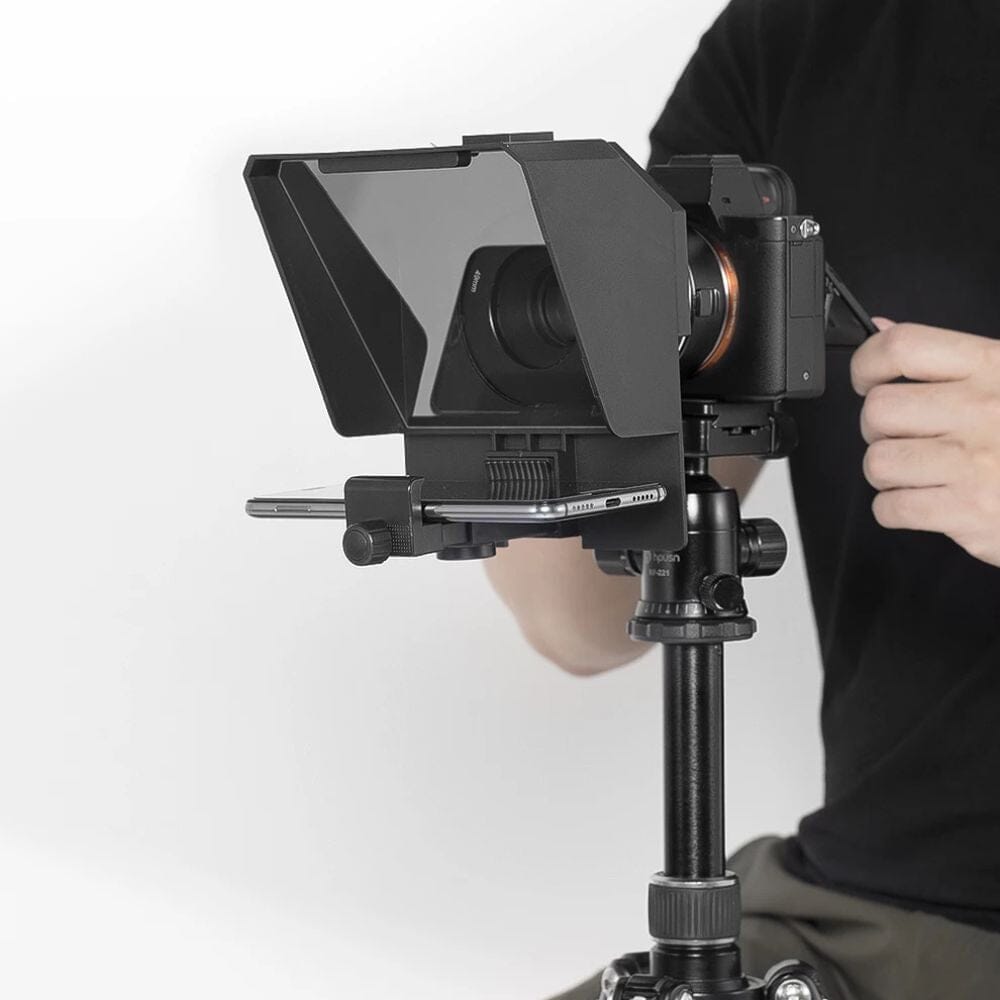 ProPrompt - Teleprompter para Smartphones e Câmera com Controle Remoto - Direct Ofertas