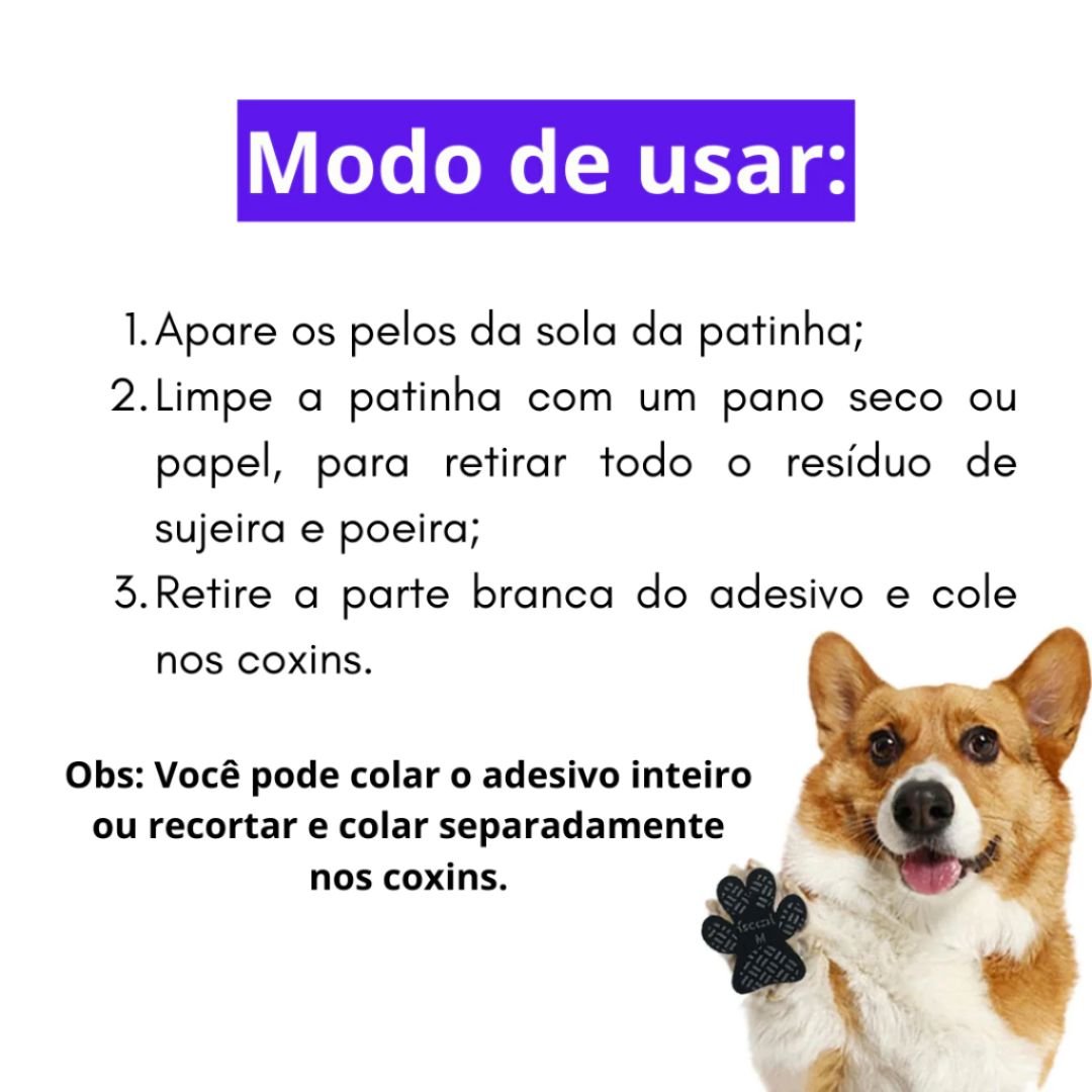 Protetor de Patas PetSafe™ | Antiderrapante e Respirável para Cães e Gatos - Direct Ofertas