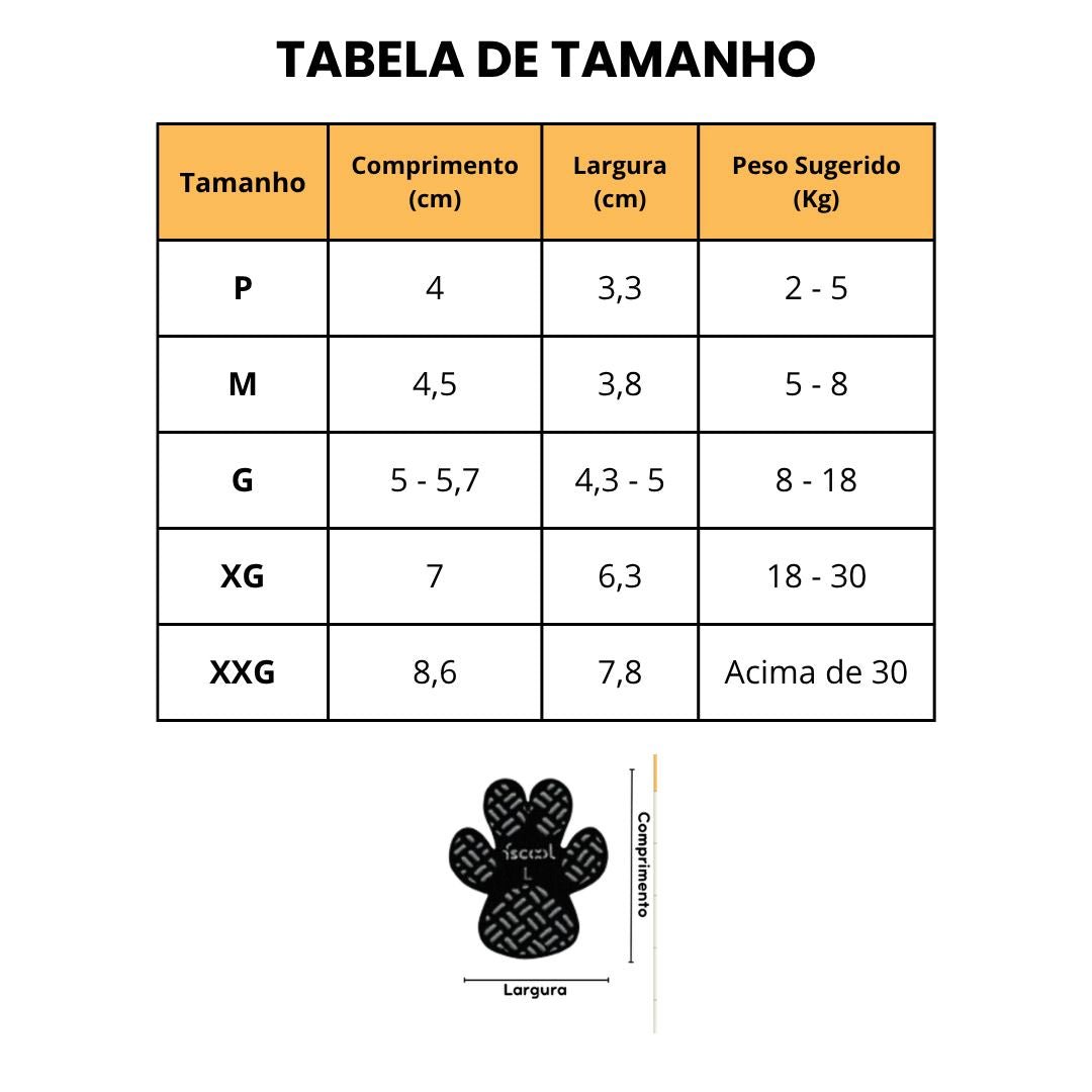 Protetor de Patas PetSafe™ | Antiderrapante e Respirável para Cães e Gatos - Direct Ofertas