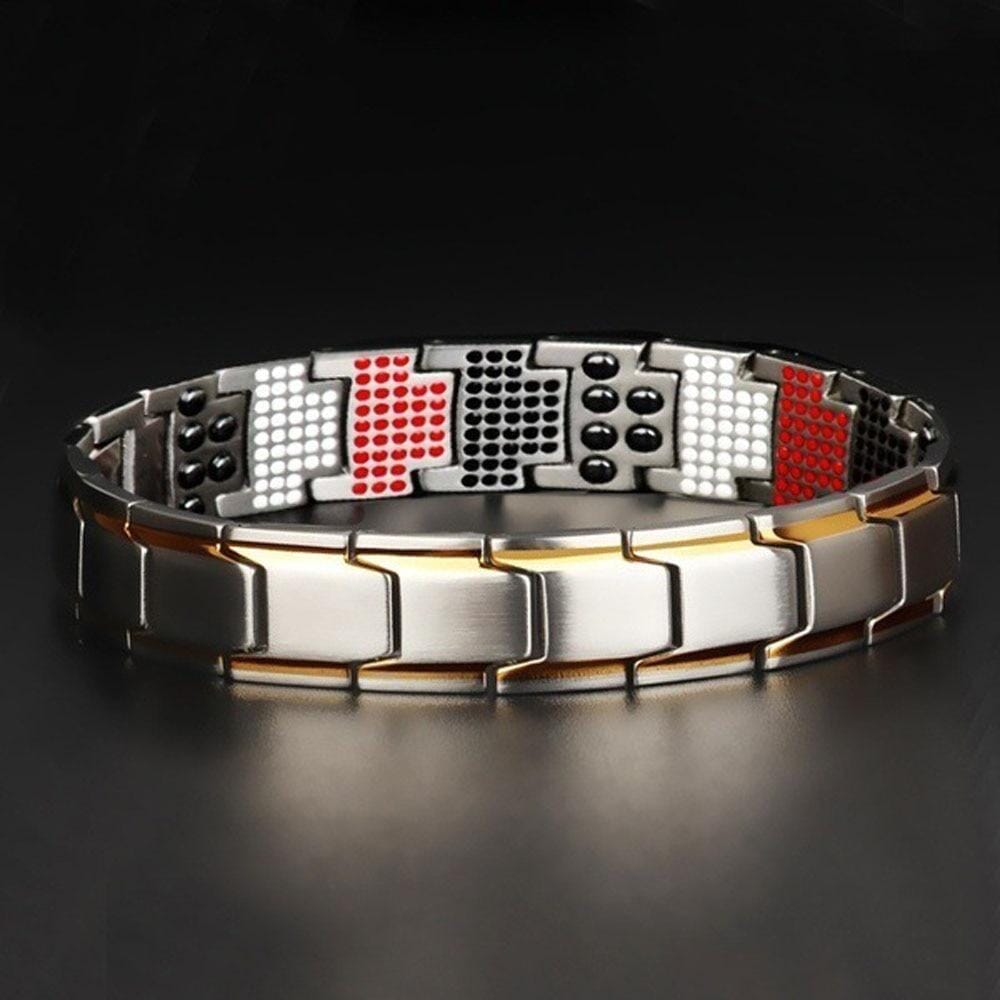 Pulseira Magnética de Emagrecimento - FitPlus Pulseira Magnética de Emagrecimento - FitPlus P13 Direct Ofertas Prata 
