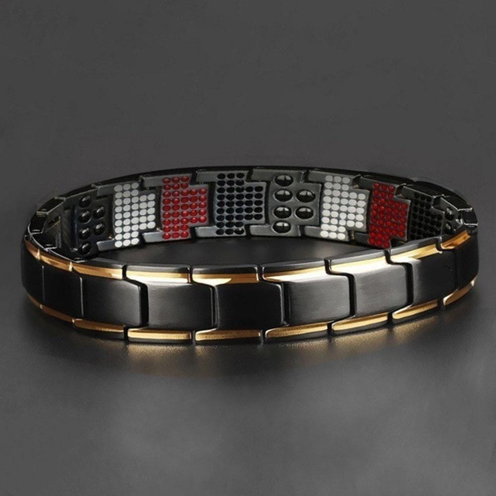 Pulseira Magnética de Emagrecimento - FitPlus Pulseira Magnética de Emagrecimento - FitPlus P13 Direct Ofertas Preta 