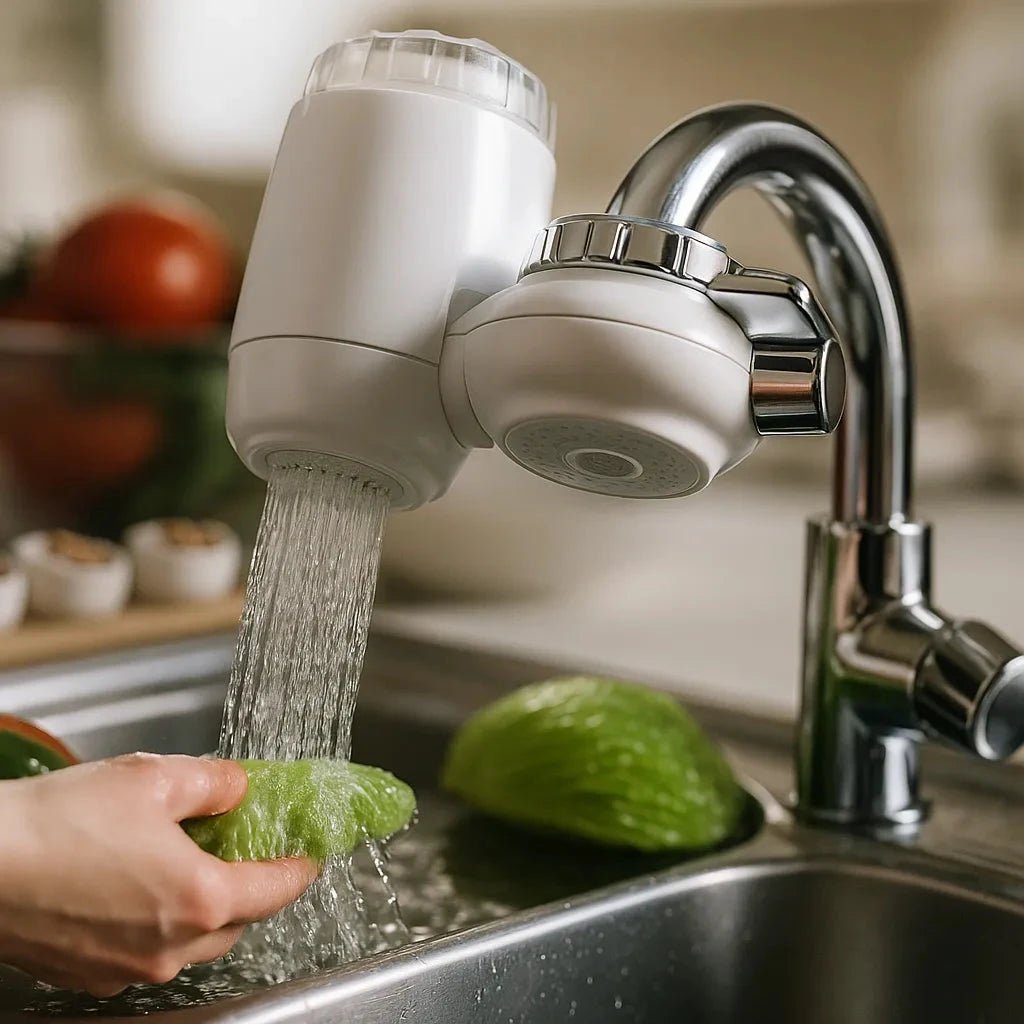 Purificador Filtro de Água para Torneira - AquaShield - Direct Ofertas