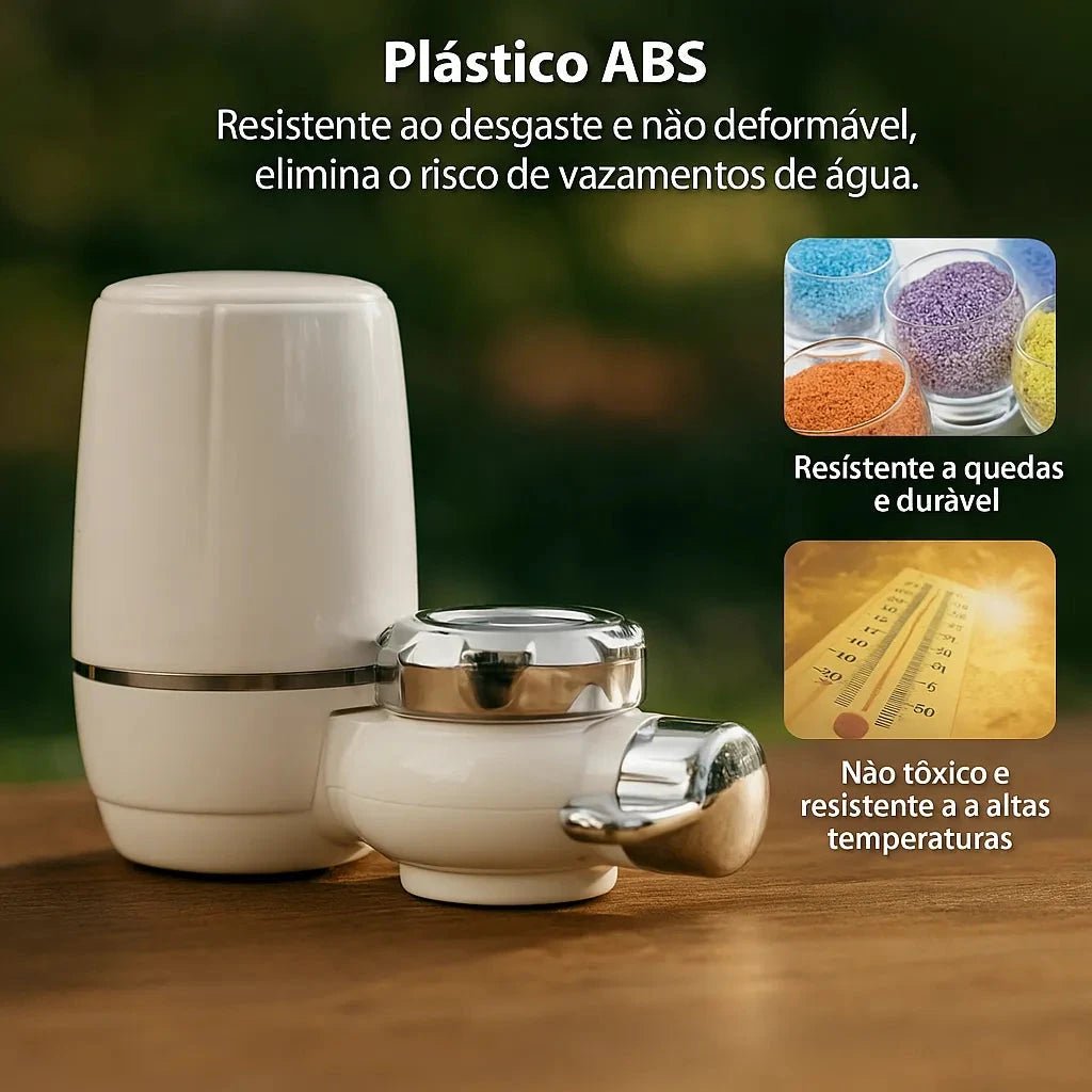 Purificador Filtro de Água para Torneira - AquaShield - Direct Ofertas