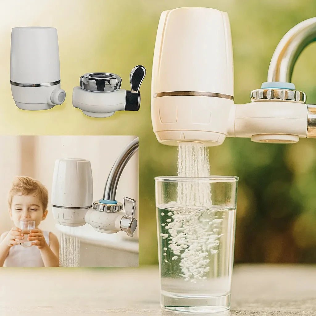 Purificador Filtro de Água para Torneira - AquaShield - Direct Ofertas