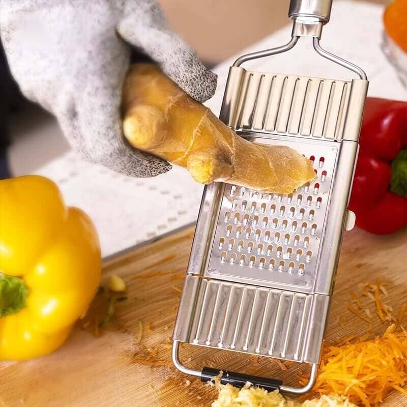 Ralador Profissional de Legumes Multiuso Com 4 Lâminas Ralador Profissional P13 Direct Ofertas 