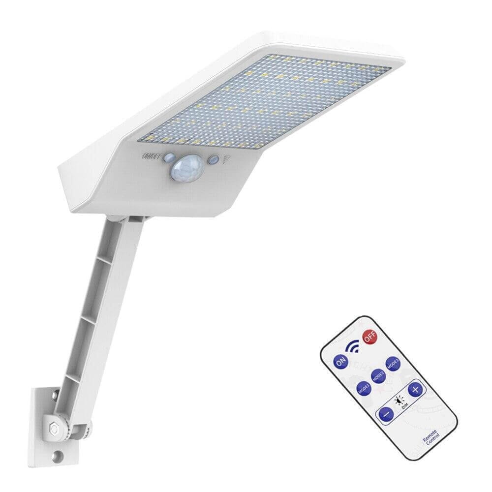 Refletor Solar LED Super Econômico com Controle Remoto Refletor Solar LED Super Econômico P13 Direct Ofertas Branco 
