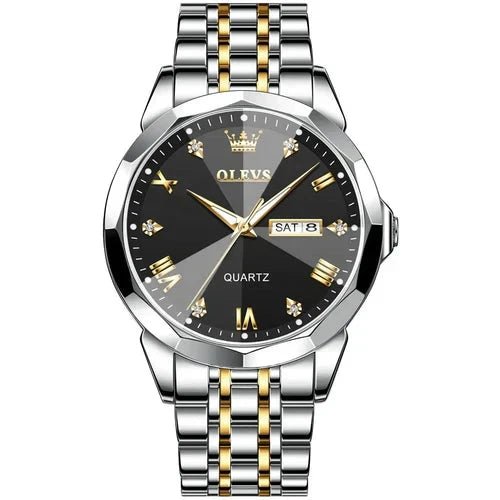 Relógio PREMIUM Luxury Gold - [FRETE GRÁTIS] - Direct Ofertas