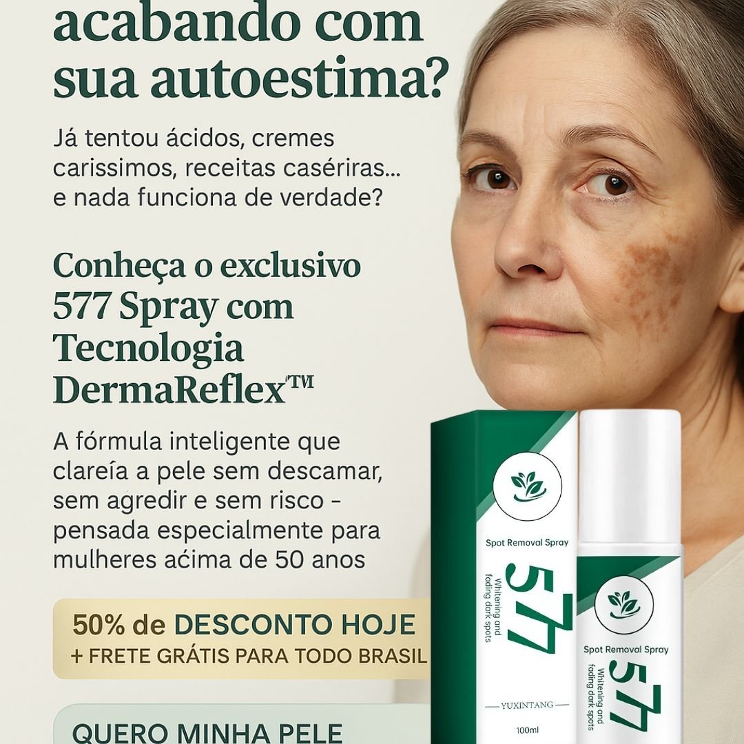 Revitta 577 Spray - Remove manchas de SOL, IDADE E MELASMA! - Direct Ofertas
