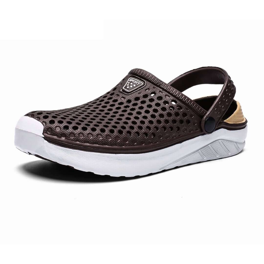 Sandália Ortopédica Masculino Feminino Confort Max Sandália Ortopédica Masculino Feminino Confort Max P13 Direct Ofertas Marrom 34 