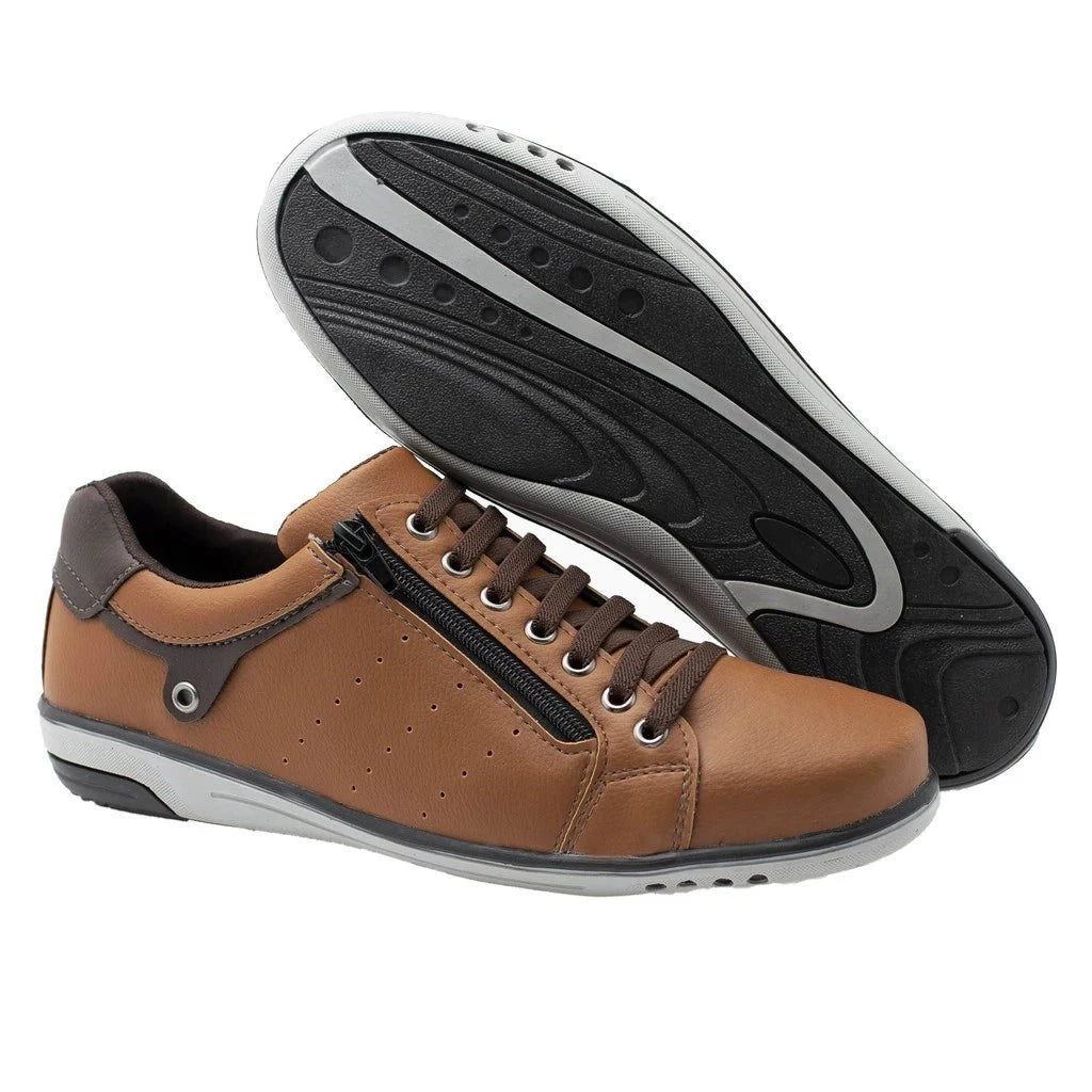 Sapatenis Masculino A1 Sapatenis Masculino A1 PS1 Direct Ofertas CONHAQUE 37 