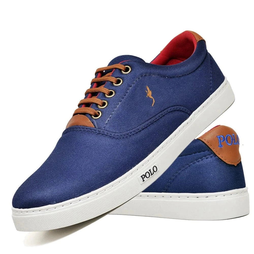 Sapatênis Masculino Polo Blu Sapatênis Masculino Polo Blu PS1 Direct Ofertas Azul 37 
