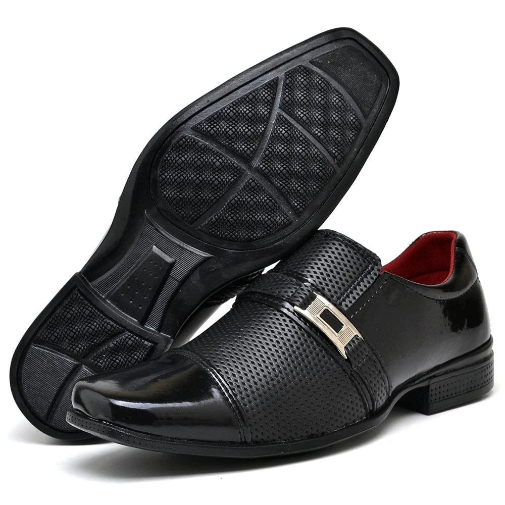 Sapato Social Masculino Verniz Sapato Social Masculino Verniz PS1 Direct Ofertas 