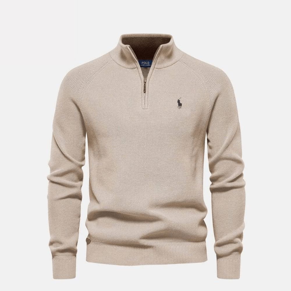 Suéter R&L™ com meio zíper - Direct Ofertas