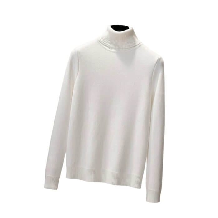 Suéter Térmico Feminino Forrado em Veludo Termo Comfort - Edição de Luxo Suéter Térmico Feminino P13 Direct Ofertas Branca P 
