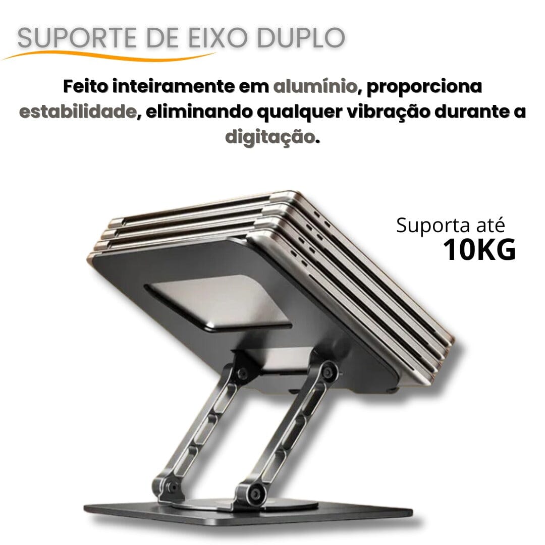 Suporte Giratório SpinFlex 360º para Notebook - Direct Ofertas