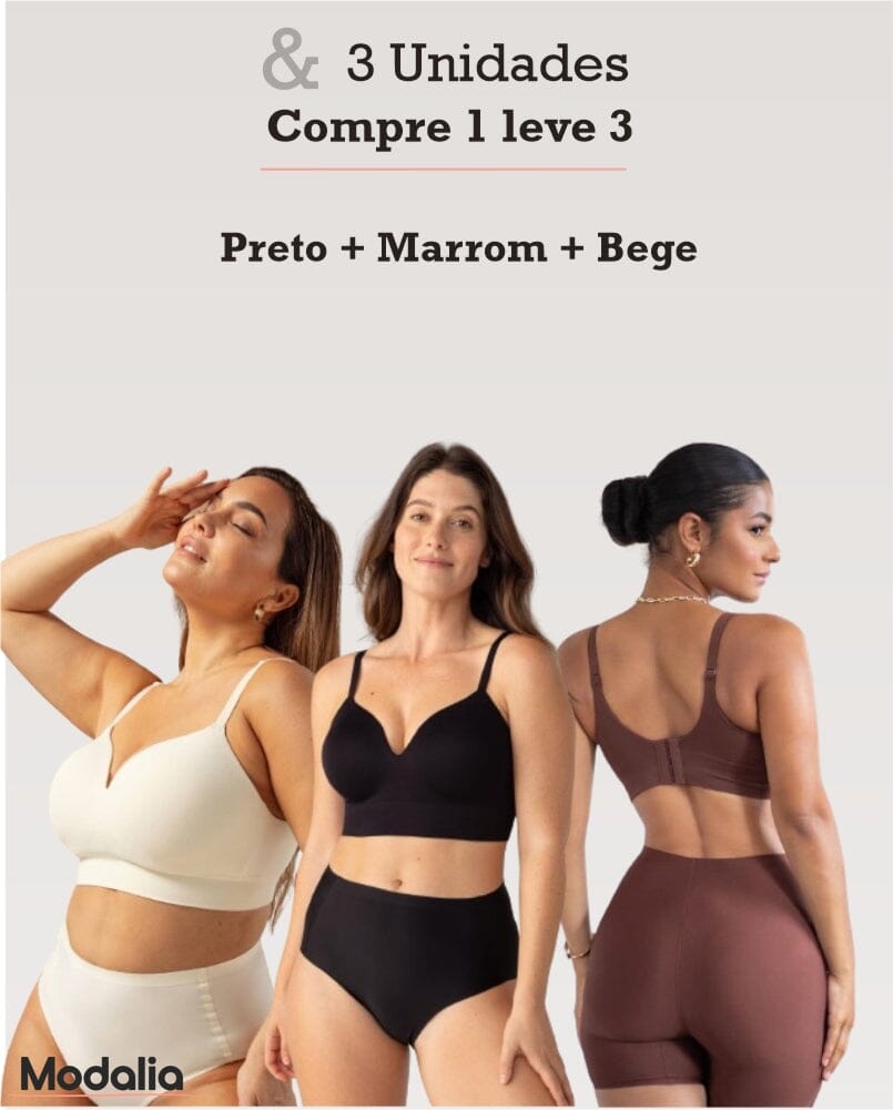 Sutiã Modelador Libelle [Compre 1 Leve 3] - Direct Ofertas