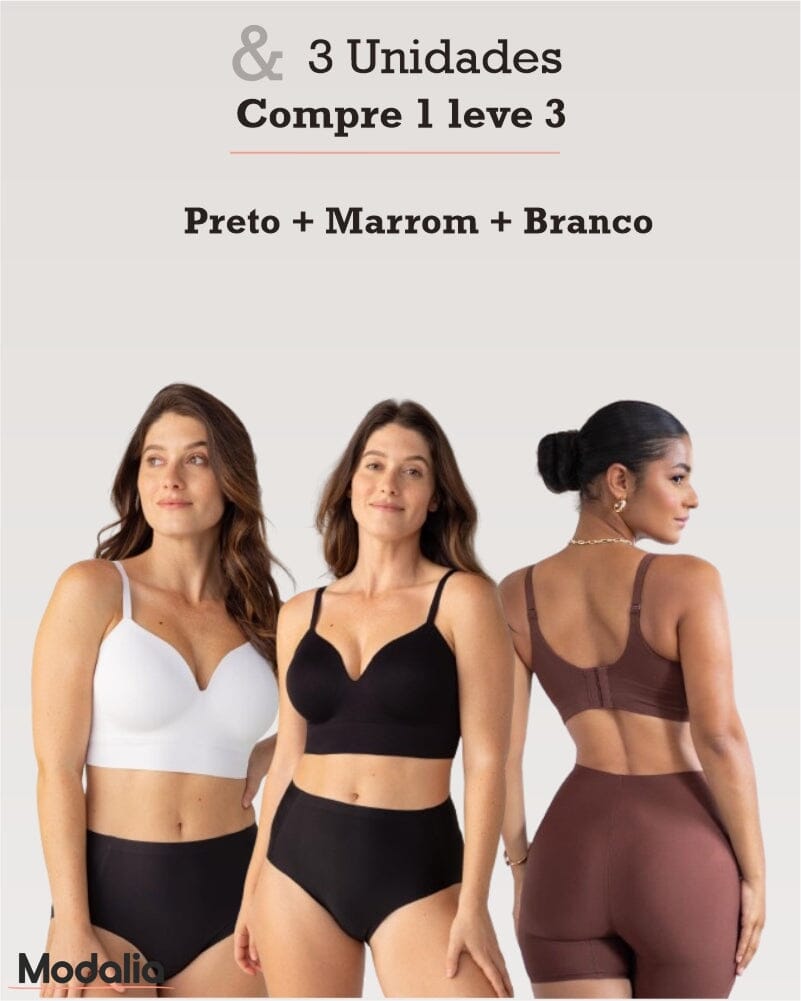 Sutiã Modelador Libelle [Compre 1 Leve 3] - Direct Ofertas