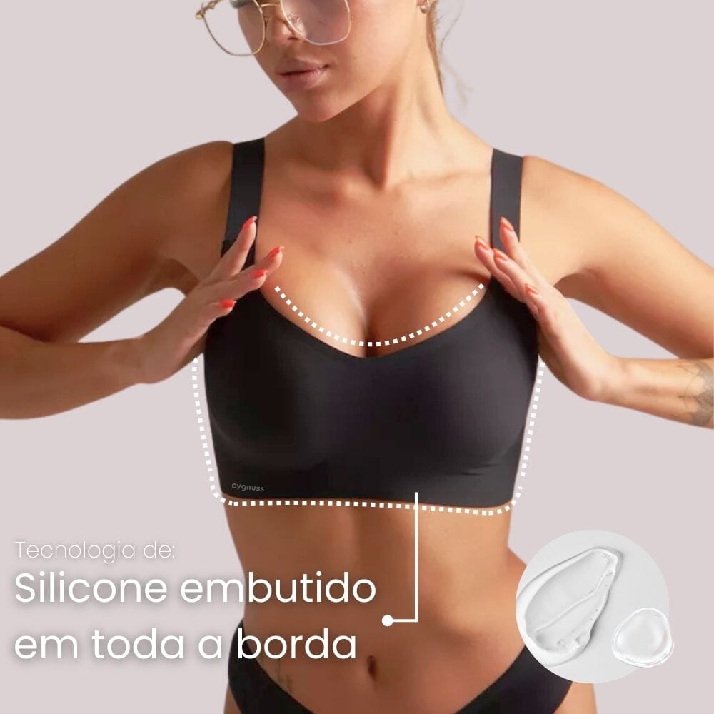 Sutiã Premium Reforçado Cygnuss Alta Sustentação e Conforto - Direct Ofertas