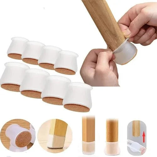 Tampa Para Pernas de Moveis - PéFlex® (Protege contra Riscos e Barulhos) Tampa Para Pernas de Moveis P9 Direct Ofertas 