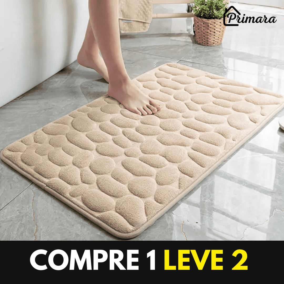 Tapete para Banheiro Antiderrapante Primar - PAGUE 1 LEVE 2 - Direct Ofertas