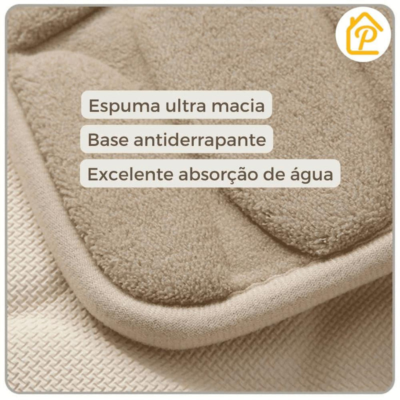 Tapete para Banheiro Antiderrapante Primar - PAGUE 1 LEVE 2 - Direct Ofertas