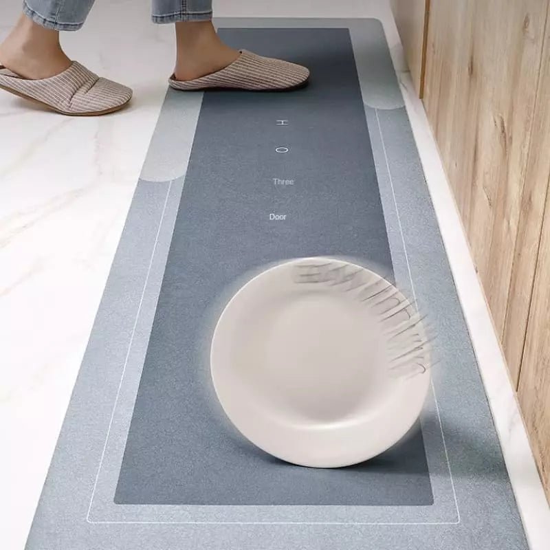 Tapete para Cozinha Antiderrapante Absorvente Premium Polihousi - Direct Ofertas