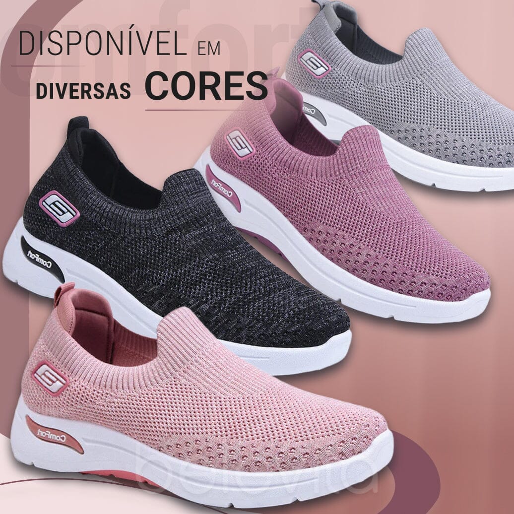 Tênis Anatômico Feminino - Comfort Sneakers - Direct Ofertas