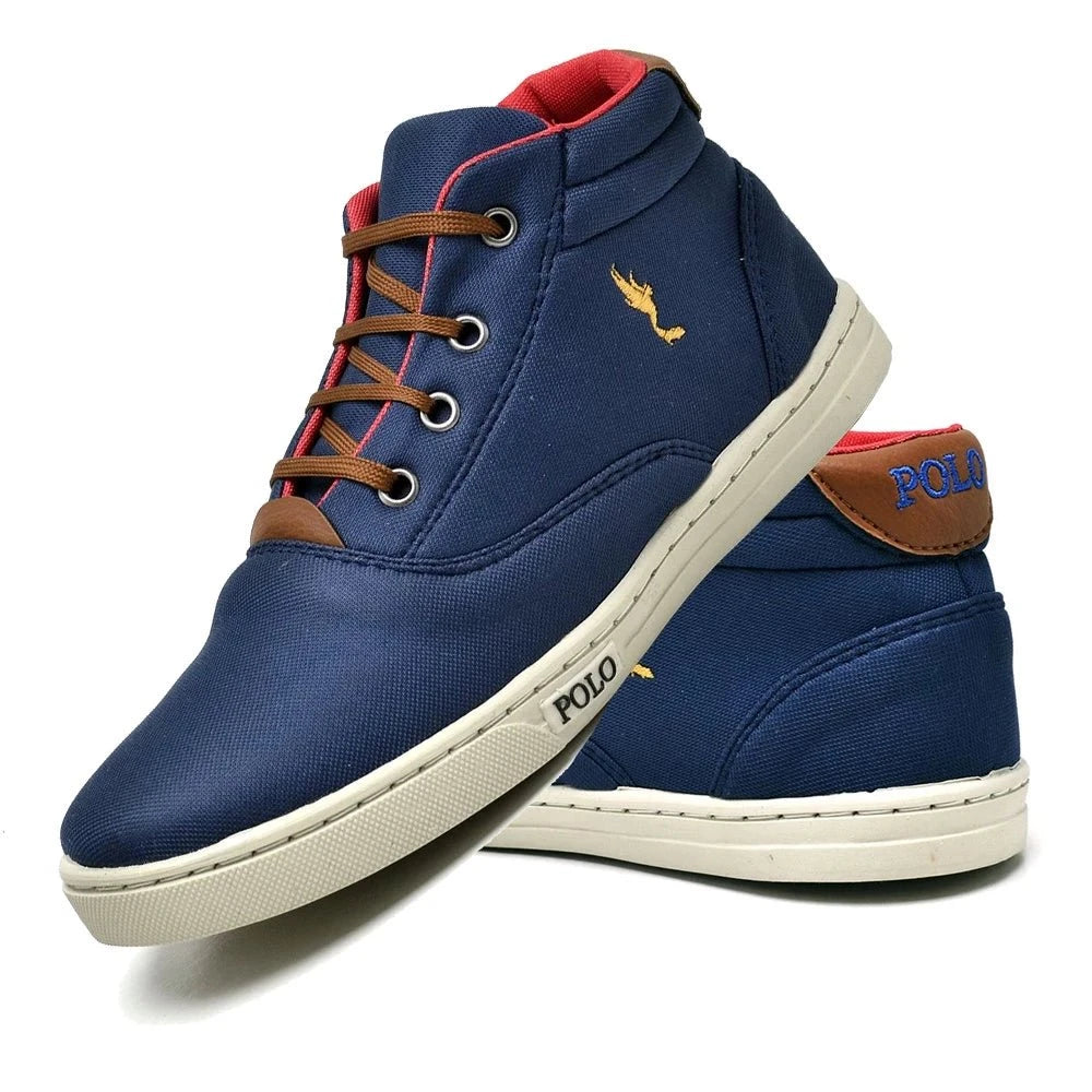 Tênis Infantil Polo Blu Tênis Infantil Polo Blu PS1 Direct Ofertas Azul 27 